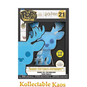 Harry Potter - Harry Potter's Stag Patronus 4" Pop! Enamel Pin #21 - Picture 1 of 4
