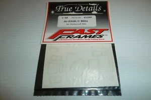 True Details 1/48 Ar-234B/ C Blitz Fast Frames 41030 for Hobbycraft Kits - Picture 1 of 3