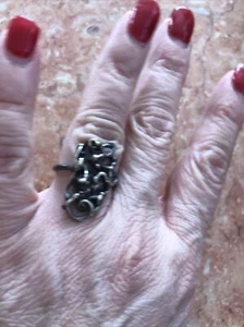 Sterling Silver Knot Ring 5.5 - Picture 1 of 6