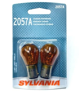 Sylvania Basic 2057A 27/6.7W Two Bulbs Rear Turn Signal Light Replacement Lamp - Picture 1 of 9