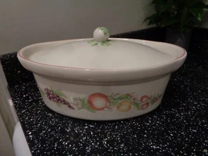 BOOTS ORCHARD OVAL LIDDED CASSEROLE - Picture 1 of 2