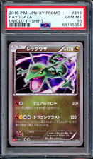 Psa 10 Rayquaza Uniqlo T-Shirt Promo 215/XY-P Pokemon Set Japanese 2016