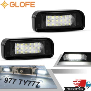 For 2000-2006 Mercedes S-Class W220 XENON WHITE LED License Plate Light Assembly - Picture 1 of 8