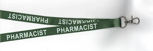 1 x VERDE 'FARMACISTA' STAMPATO Safety cordino - Bild 1 von 1