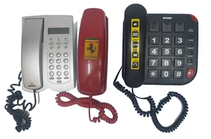 Téléphones Fixes Stock 3 Pièces De Réparation Téléphone Avec Fil - Photo 1 sur 8