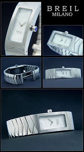 Breil Milano Unisex Reloj Diseño BW0344 Acero Inox Italiano Puño de Camisa - Picture 1 of 1