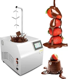 Temperatrice automatica cioccolato 7L fontana cioccolato erogatore cioccolato - Foto 1 di 7