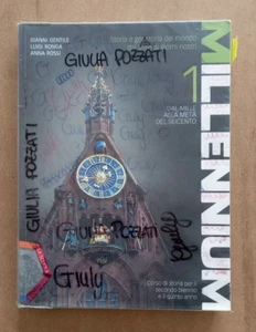 LIBRO MILLENNIUM 1 dal mille alla metà Seicento Ed.La Scuola Storia Geostoria. - Picture 1 of 13