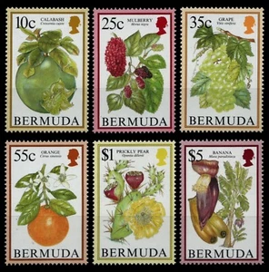 Bermudas 1994 - Mi-Nr.o 659-664 I ** - Estampillada sin montar o nunca montada - Frutas / Frutas - Imagen 1 de 1