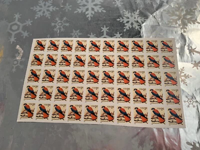 ❤️Scott 3031 1999 One 1 Cent American Kestrel Bird Stamps x50 Pane MNH - Image 1 of 2