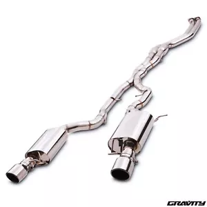 SISTEMA DE ESCAPE TRASERO COLECTOR INOXIDABLE PARA BMW SERIE 3 E90 E92 335I 06-13 - Imagen 1 de 12