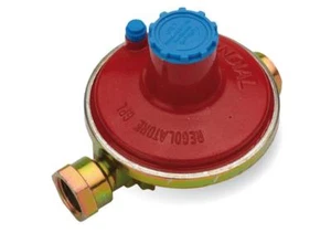 REGOLATORE BASSA PRESSIONE 7 KG BOMBOLA GAS BUTANO PROPANO ARIA MONDIAL LPZ 7 - Foto 1 di 4