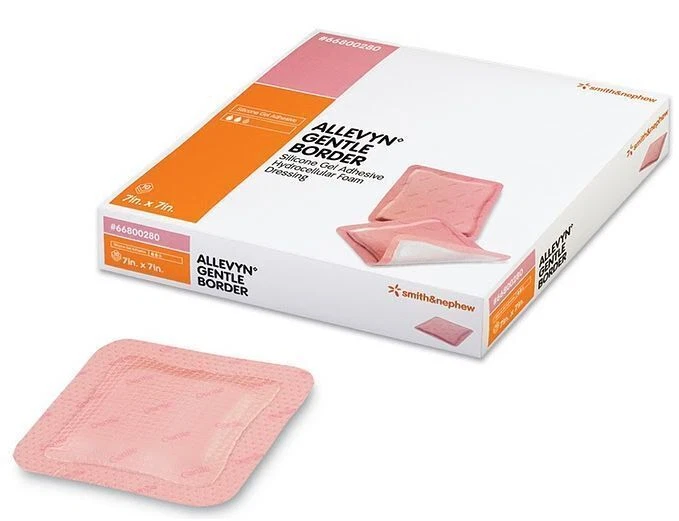 Smith & Nephew ALLEVYN Sensitive Edge Wundverband - 10x10cm, 10 Stück