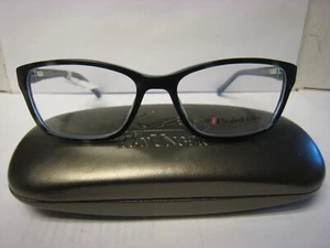 Elizabeth Arden EA114 Camo Black Eyeglass Frames 52-16-140-35V W/ Generic Case - Picture 1 of 6