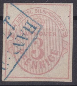 == AD Hannover Mi. 6a gest. R2, Kat. 450 € == - Imagen 1 de 2