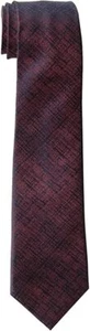 NEUE John Varvatos Star USA Krawatte in Port L57" x W3" 100% Seide Hergestellt in ITALIEN - Bild 1 von 11