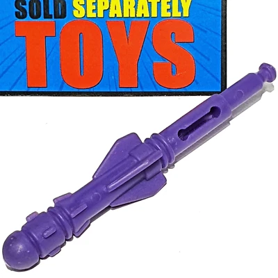 De colección GI Joe Cobra Power Fighter MISIL cohete 1994 púrpura accesorio parte arma Foto 1 de 4