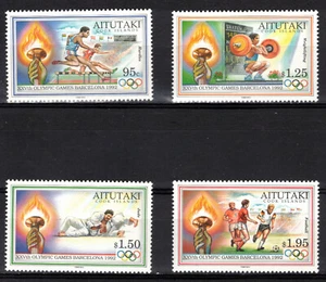 AITUTAKI Scott 460-3 Stanley Gibbons 628-31 Mint NH - Picture 1 of 2