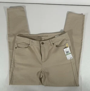 Michael Kors NEW SAND Womans Skinny Jean Size 8 - Picture 1 of 7