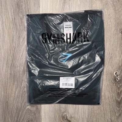 Gymshark Onyx 5.0 v5 Seamless T-Shirt Black/Brand Blue - SIZE MEDIUM IN Hand - Image 1 of 4