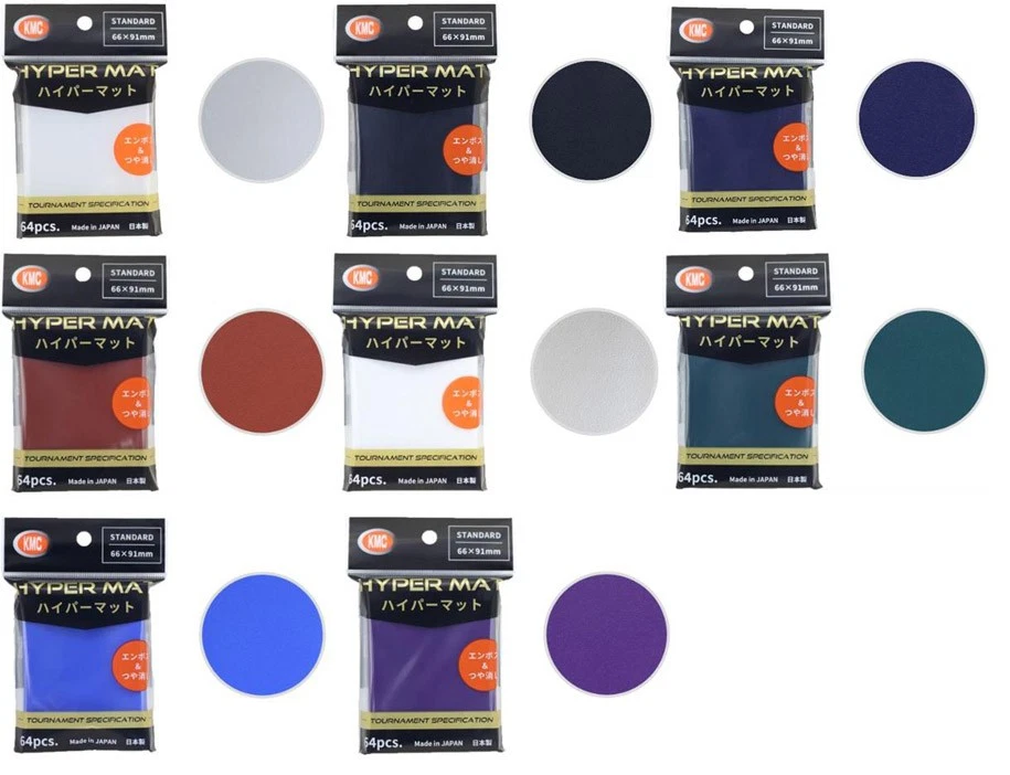 KMC Standard Sleeves - Hyper MAT (64 pcs.) - Bild 1 von 1