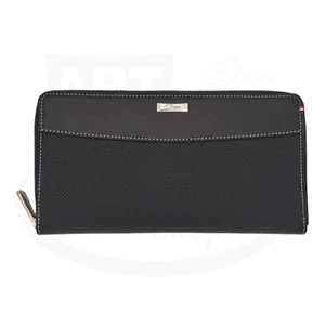 S.T. Dupont Defi gestanzter schwarzer Lederkartenhalter & Organizer 170410DC - Bild 1 von 1