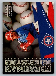 1998 Leaf R&S Freshman Orientation Fernando Tatis /5000 - Picture 1 of 2
