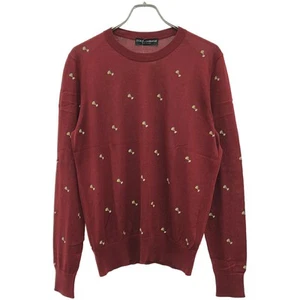 Dolce & Gabbana 17SS Cocktail Embroidery Silk Knit Sweater GQ009K F73BM - Picture 1 of 4