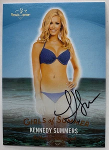 2025 BENCHWARMER GIRLS OF SUMMER KENNEDY SUMMERS AUTOGRAPH CARD - Picture 1 of 2