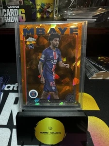 Topps Chrome Sapphire - Ibrahim Mbaye Rookie /25 - PSG - Picture 1 of 2