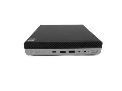 HP EliteDesk 705 G4 mini AMD Ryzen 5 Pro 2400GE 8GB 256GB WLAN USB3.0 WIN10 - Bild 1 von 4