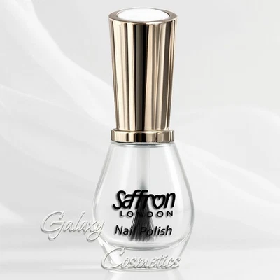 CLEAR Nail Polish Varnish by Saffron London #31
