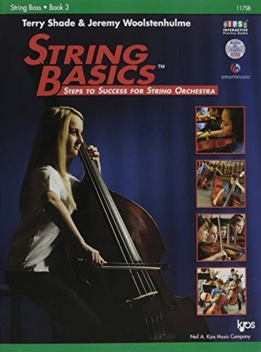 117SB - STRING BASICS BOOK 3 - STRING BASS By Terry Shade & Jeremy Woolstenhulme - Image 1 of 1