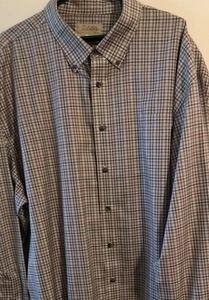 Cabelas Shirt Men's 3XL Tall Button Down Long Sleeve Outdoor Business Casual - Picture 1 of 13