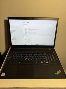 LENOVO ThinkPad P15s GEN1 i7 | 16GB RAM | 512GB SSD | WIN11P | NO CHARGER - Picture 1 of 13