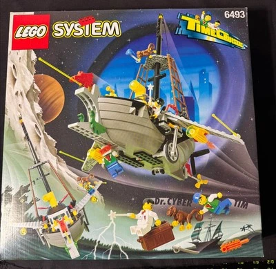 VTG LEGO System 6493 Time Cruisers Flying Time Vessel New Sealed 1996 Rare Set - Image 1 of 4