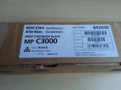 FOR RICOH PRINT CARTRIDGE BLACK MP C3000 - Image 1 of 3