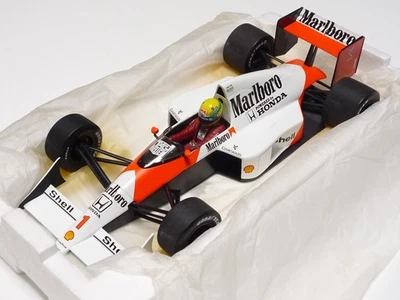 MINICHAMPS 1:18 McLAREN HONDA MP4/5 A. SENNA 1989 "Marlboro" - Image 1 of 4