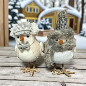 TWO Target Wondershop Spritz Birds Herringbone Hat Bowtie Featherly Friend 2015 - Picture 1 of 3