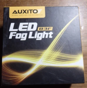 AUXITO H11 H8 H16 LED Fog Light Bulbs Lamps Wire 3000K Golden Yellow - Picture 1 of 4