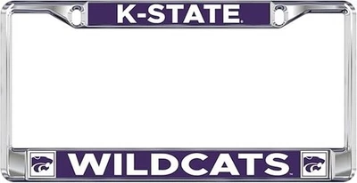 Kansas State K STATE WILDCATS License Plate Frame - Image 1 of 3