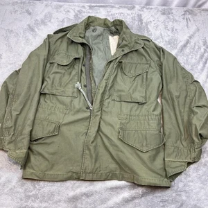 Vintage John Ownbey M-65 Field Jacket Herren Small Short Olive OG-107 Vietnam 60s - Bild 1 von 23