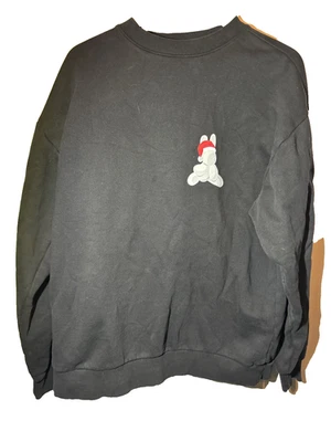 Sudadera grande Tesla modo perro vacaciones manga larga edición limitada rara Foto 1 de 4