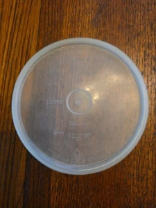 Vintage Tupperware #238 Tupper Seal Replacement Lid 5 1/2" USA Made Lid Only #3 - Picture 1 of 5