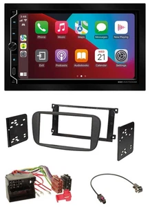 ESX 2DIN DAB USB MP3 Bluetooth Autoradio für Ford S-Max ab 2007 Mondeo schwarz - Bild 1 von 10