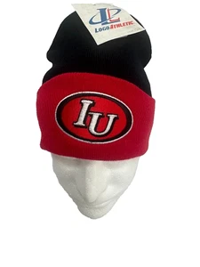 Indiana Hoosiers zweifarbige Strickmütze - Einheitsgröße - NCAA Wintermütze - Bild 1 von 4