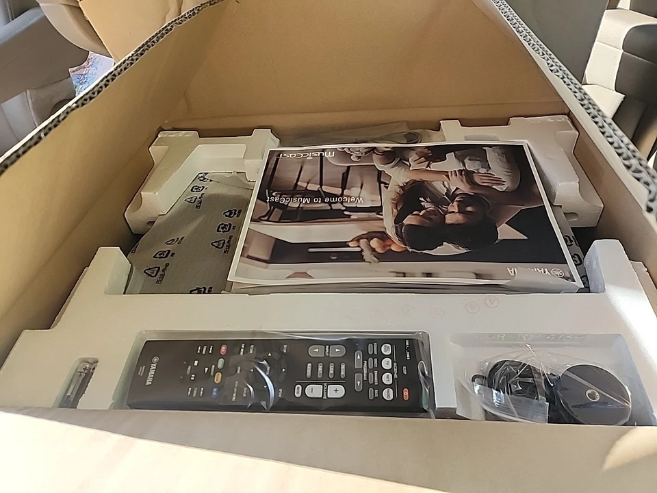 NEW IN BOX TSR-5830 Yamaha 72 Channel AV Receiver - Image 1 of 4
