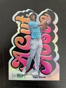 2021 Skybox Metal Universe Champions A Cut Above Tiger Woods #ACA-10 - Picture 1 of 2