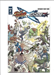 STREET FIGHTER G.I. Joe #2 Sub. VARIANTE IDW COMICS 2016 VF/NM KOMBINATIONSVERSAND - Bild 1 von 2