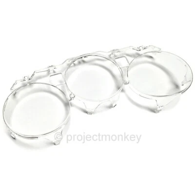 Cuadro de instrumentos OEM Toyota 93-98 Supra JZA80 lente transparente pieza genuina Foto 1 de 2